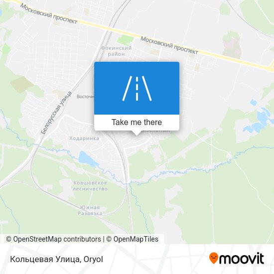 Кольцевая Улица map
