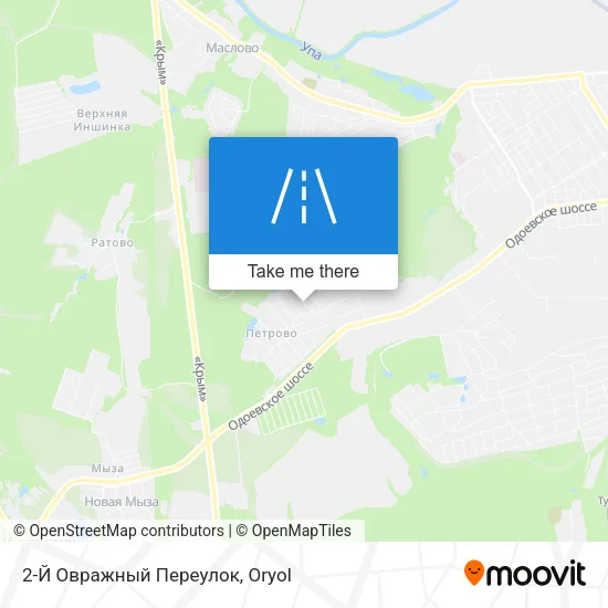 2-Й Овражный Переулок map