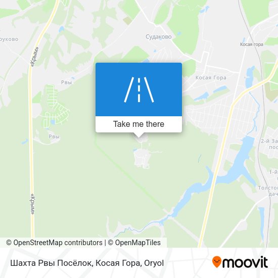 Шахта Рвы Посёлок, Косая Гора map