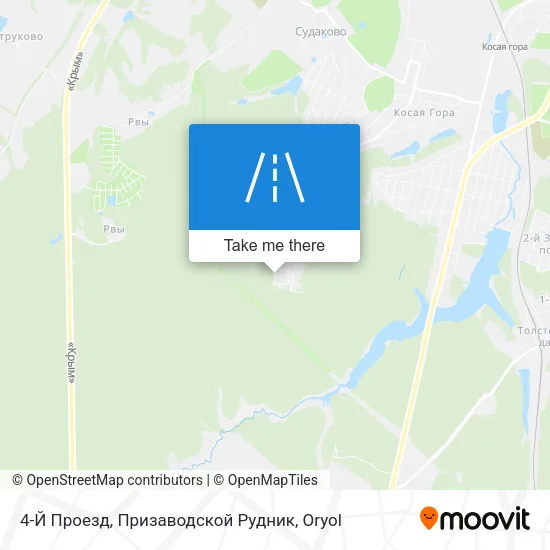4-Й Проезд, Призаводской Рудник map