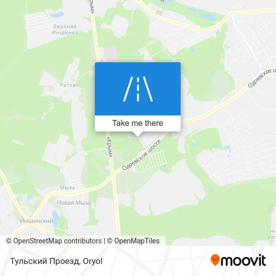 Тульский Проезд map