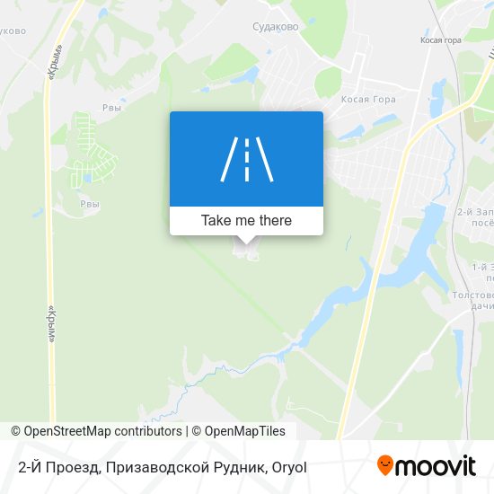 2-Й Проезд, Призаводской Рудник map