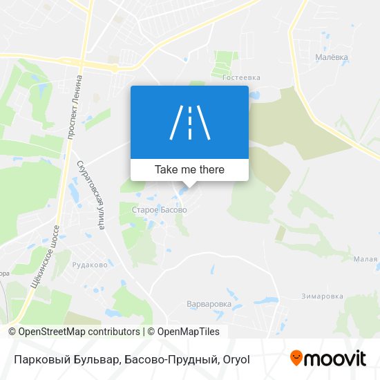 Парковый Бульвар, Басово-Прудный map