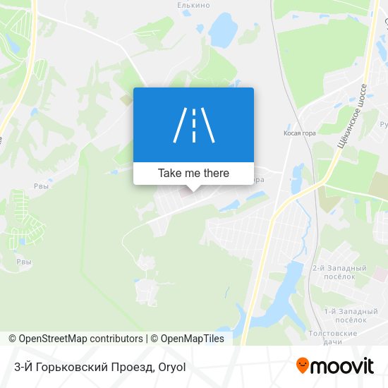 3-Й Горьковский Проезд map
