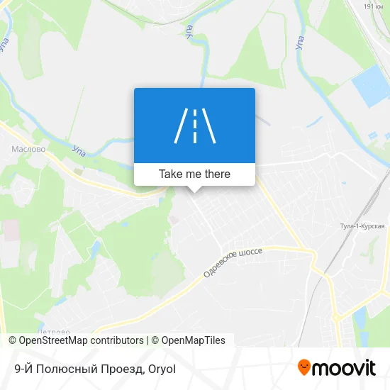 9-Й Полюсный Проезд map