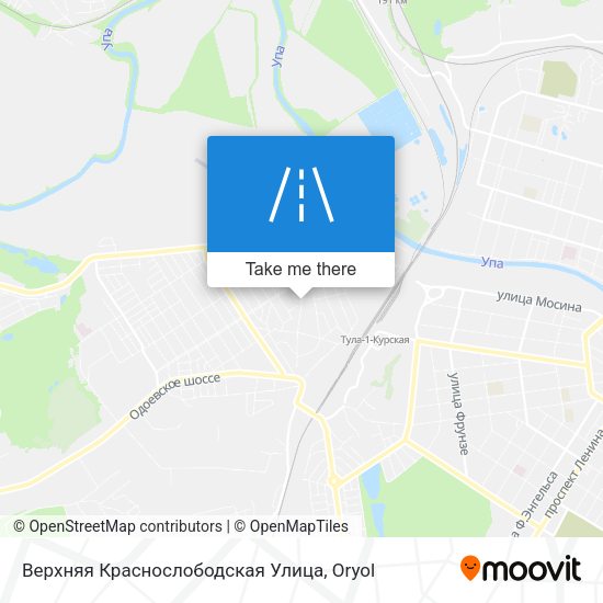 Верхняя Краснослободская Улица map