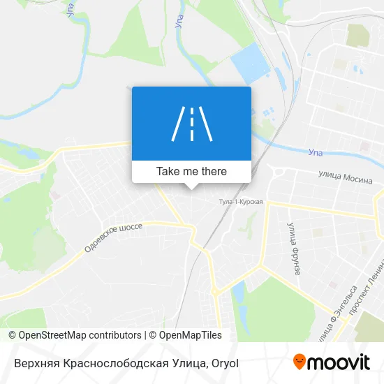 Верхняя Краснослободская Улица map