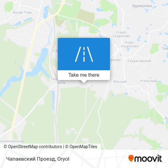 Чапаевский Проезд map