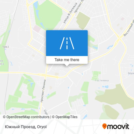 Южный Проезд map