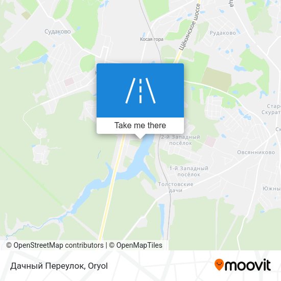 Дачный Переулок map