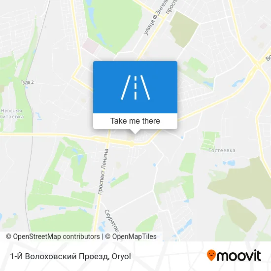 1-Й Волоховский Проезд map