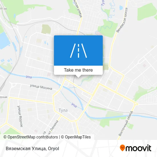 Вяземская Улица map