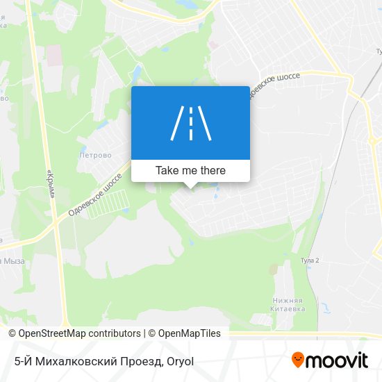 5-Й Михалковский Проезд map