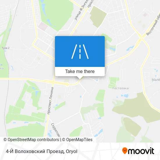 4-Й Волоховский Проезд map