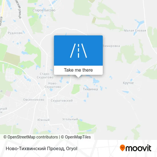 Ново-Тихвинский Проезд map