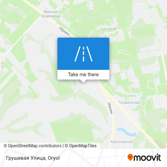 Грушевая Улица map