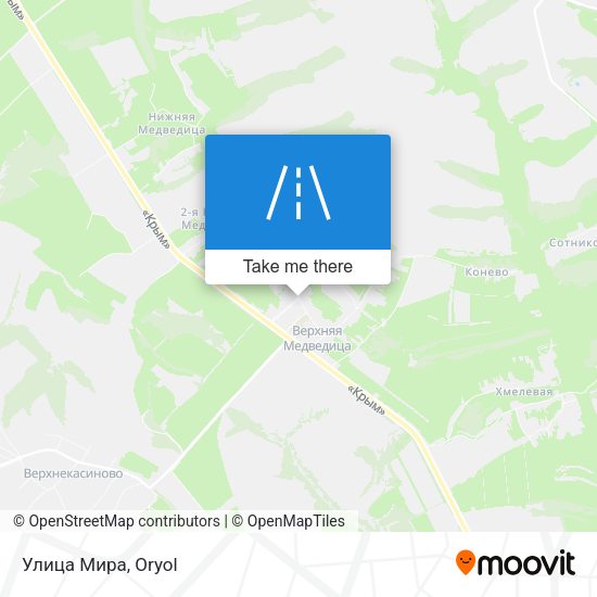 Улица Мира map