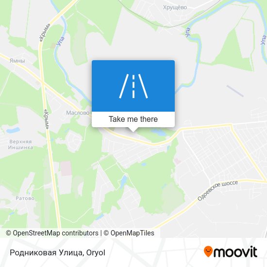 Родниковая Улица map
