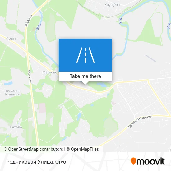 Родниковая Улица map
