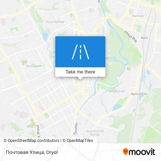 Почтовая Улица map