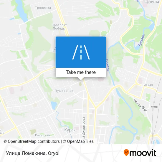 Улица Ломакина map