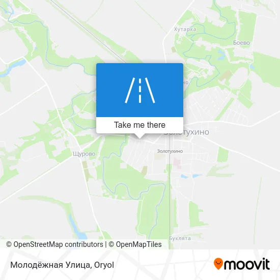 Молодёжная Улица map