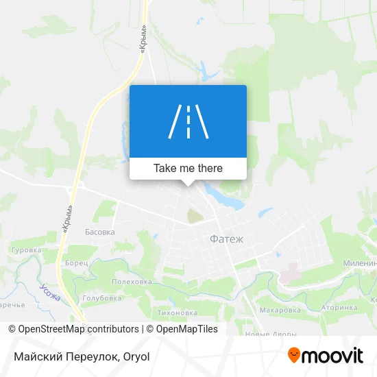 Майский Переулок map