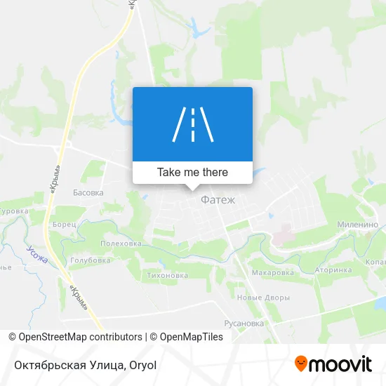 Октябрьская Улица map