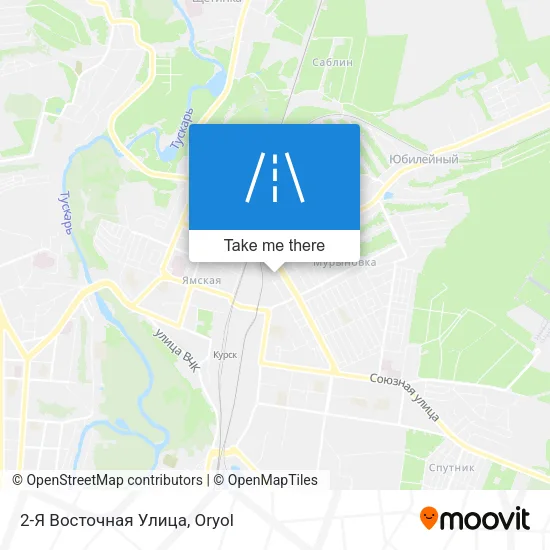 2-Я Восточная Улица map