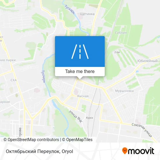 Октябрьский Переулок map