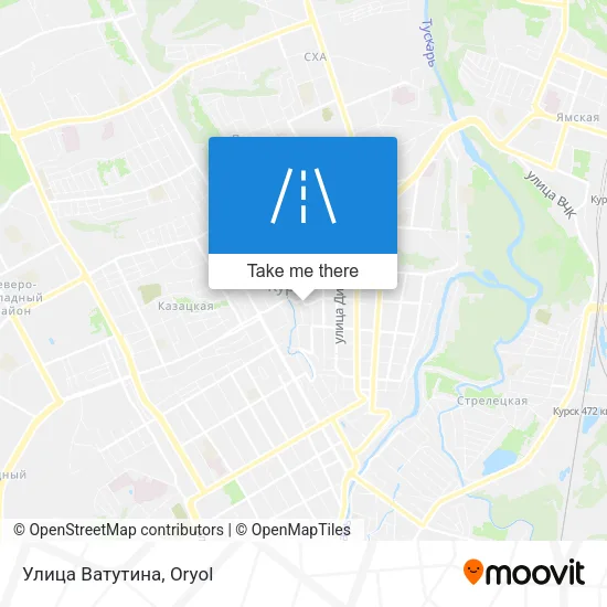 Улица Ватутина map