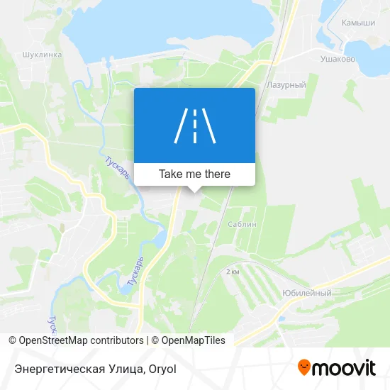 Энергетическая Улица map