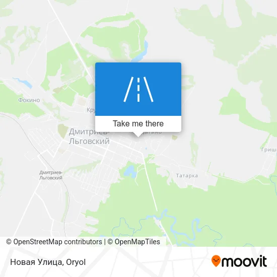 Новая Улица map