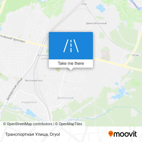 Транспортная Улица map