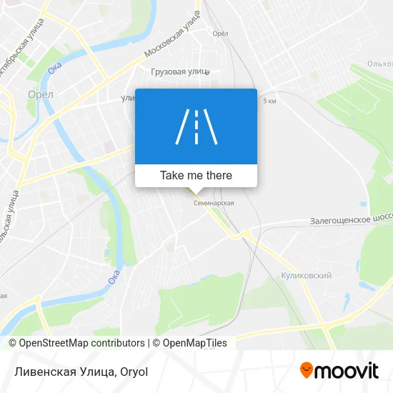 Ливенская Улица map