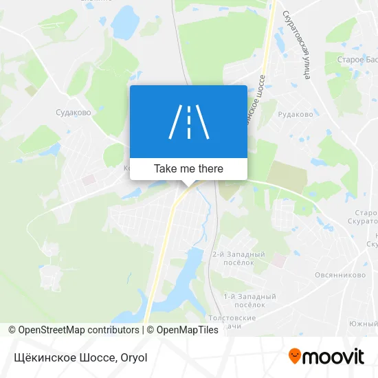 Щёкинское Шоссе map
