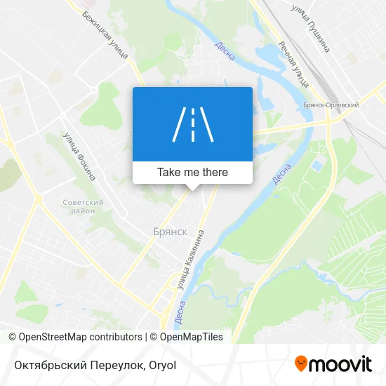 Октябрьский Переулок map