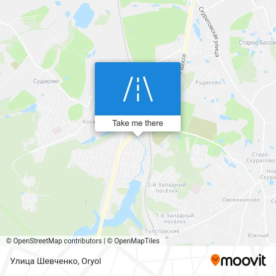 Улица Шевченко map