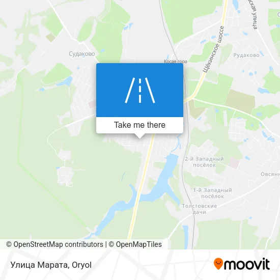 Улица Марата map