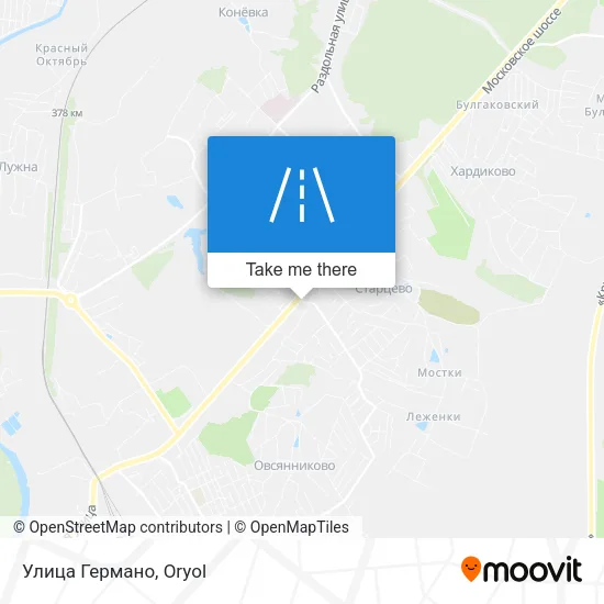 Улица Германо map
