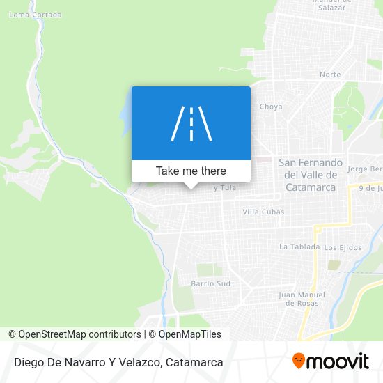 Diego De Navarro Y Velazco map