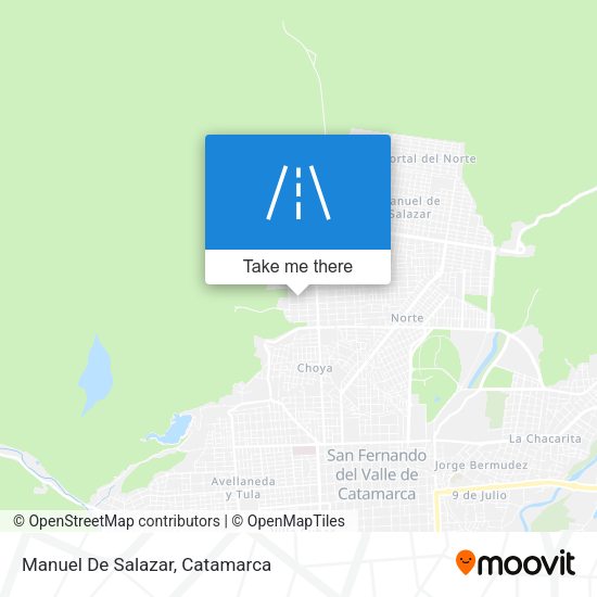 Manuel De Salazar map