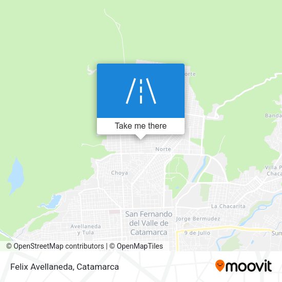 Mapa de Felix Avellaneda