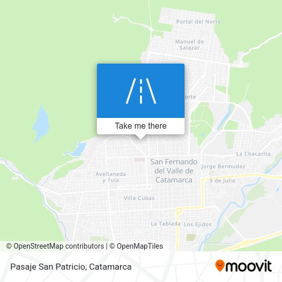 Mapa de Pasaje San Patricio