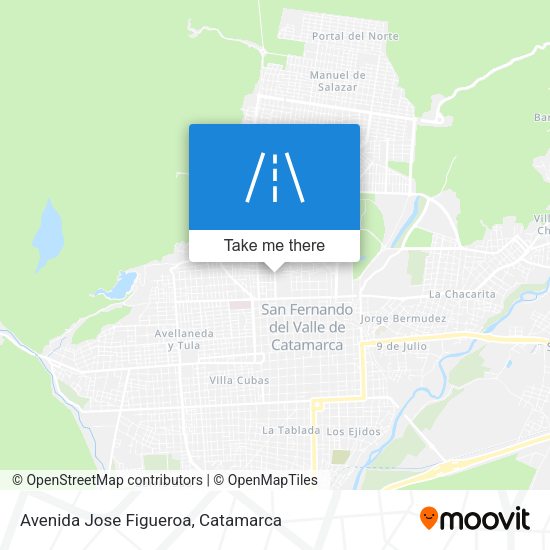 Avenida Jose Figueroa map
