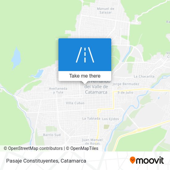 Pasaje Constituyentes map