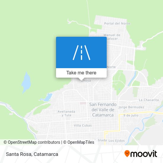Mapa de Santa Rosa