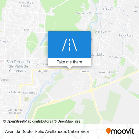 Avenida Doctor Felix Avellaneda map