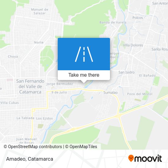 Mapa de Amadeo