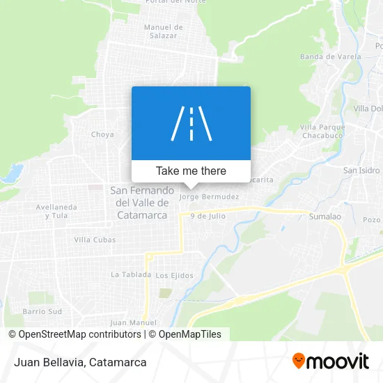 Mapa de Juan Bellavia